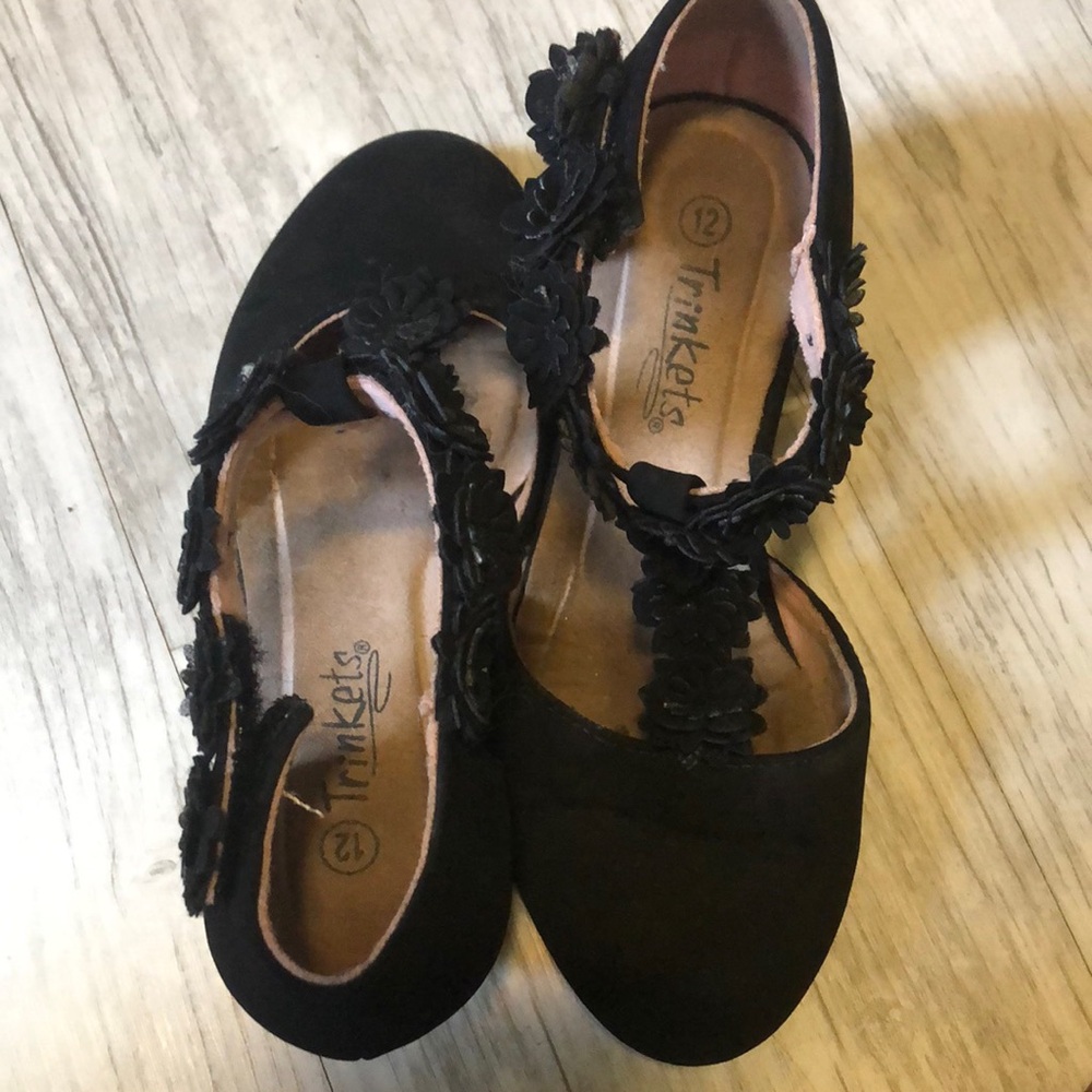 dress shoes size 12 girls